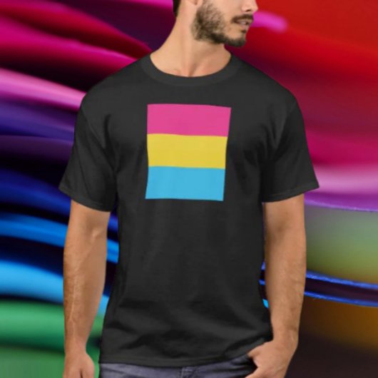 Pansexuele Pride-vlag T-shirt