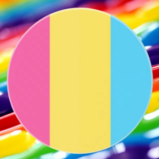 Pansexuele Pride Zandsteen Onderzetter