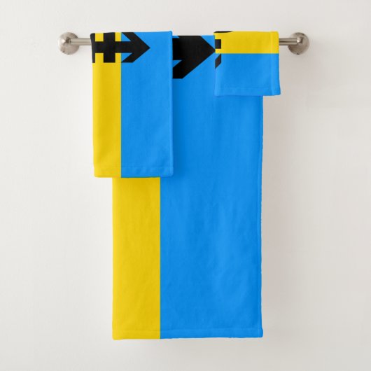 Pansexuele Pridevlag Bad Handdoek (Insitu)