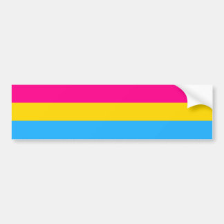 "PANSEXUELE PRIDEVLAG" BUMPERSTICKER