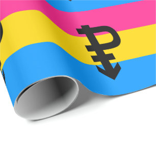 Pansexuele Pridevlag Cadeaupapier
