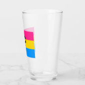 Pansexuele Pridevlag Glas (Links)