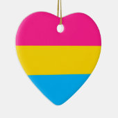 "PANSEXUELE PRIDEVLAG" KERAMISCH ORNAMENT (Rechts)