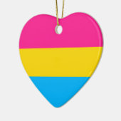 "PANSEXUELE PRIDEVLAG" KERAMISCH ORNAMENT (Links)