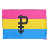Pansexuele Pridevlag Kussensloop (Voorkant-Links)