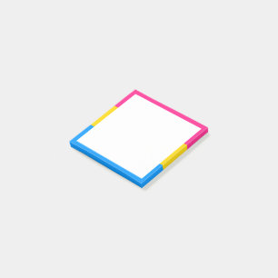 Pansexuele Pridevlag Post-it® Notes