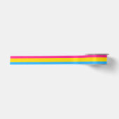 Pansexuele Pridevlag Satijnen Lint (Voorkant)