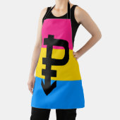 Pansexuele Pridevlag Schort (Insitu)