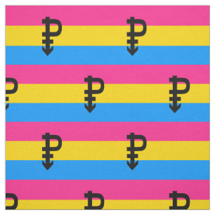 Pansexuele Pridevlag Stof