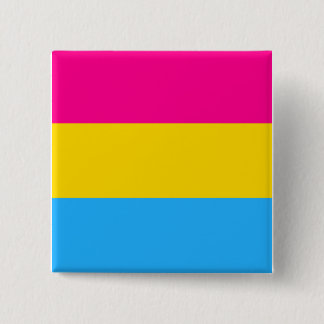 "PANSEXUELE PRIDEVLAG" VIERKANTE BUTTON 5,1 CM