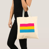Pansexuele trots tote bag (Voorkant (product))