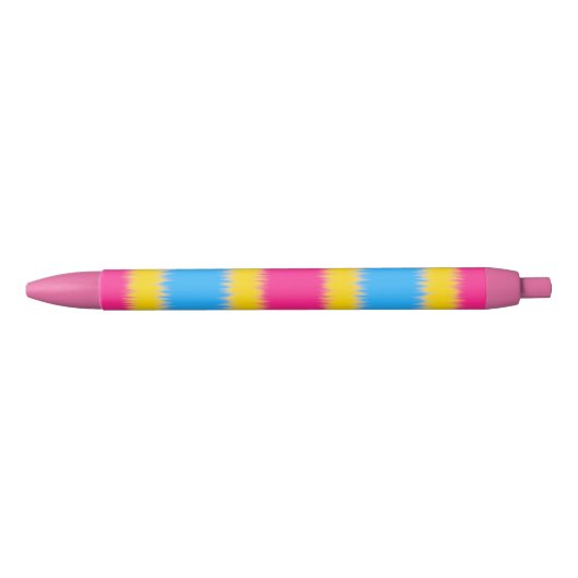 Pansexuele Vlag Brede Streep Pen (Voorkant)