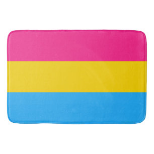 Pansexuele Vlag Groot Badmat