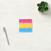 Pansexuele vlag post-it® notes (Kantoor)