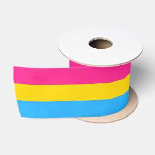 Pansexuele vlag & Pride-gemeenschap /gender vlag S Satijnen Lint