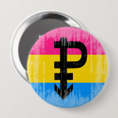  Pansexuele vlag Ronde Button 4,0 Cm (Voorkant /achterkant)