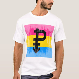 Pansexuele vlag T-shirt