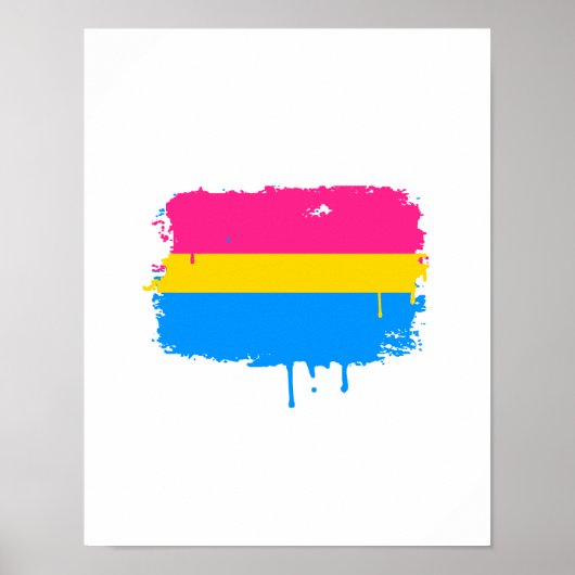PANSEXUELE VLAGDRIPPEN POSTER (Voorkant)