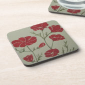 Pansie Onderzetter set van 6 (Linkerzijde)