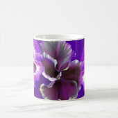 Pansiebloem paarse gestileerde mok (Center)