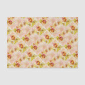 pansiebloem voor vrouwen tissuepapier (Voorkant)