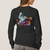 pansiebloemen en donkere T-shirt voor de pelikans (Achterkant)