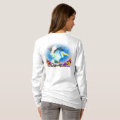 pansieën en T-shirt voor de pelikanen (Achterkant volledig)