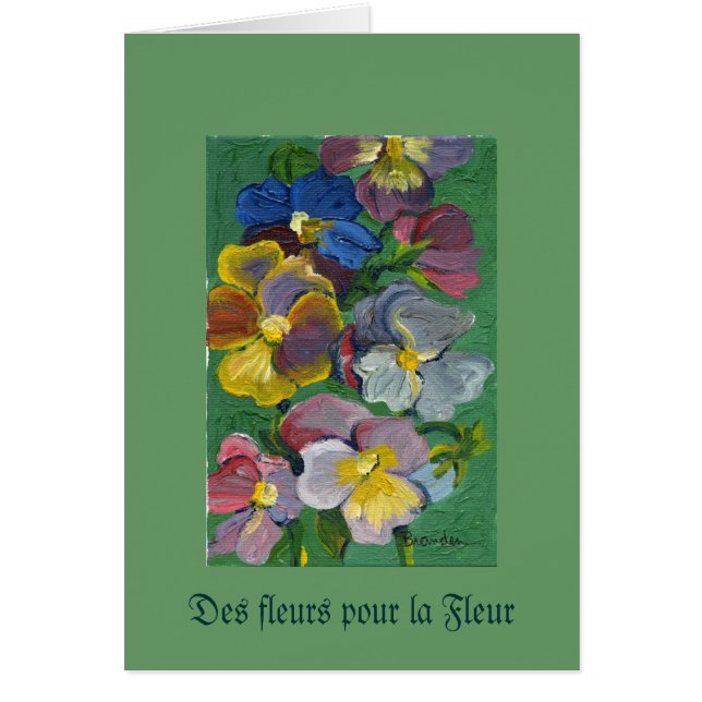 Pansies (Voorkant)