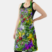 Pansies Apron Schort (Insitu)