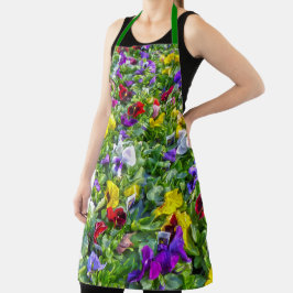 Pansies Apron Schort