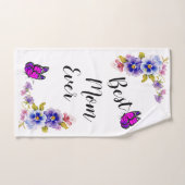 Pansies Beste Mam-handdoekset Bad Handdoek (Handdoek)