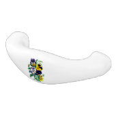 Pansies Bouquet keramische drager Ladegreep (Gekanteld)
