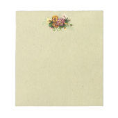  Pansies Bouquet Notitieblok (Voorkant)