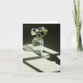 Pansies-briefkaart Kaart (Voorkant)