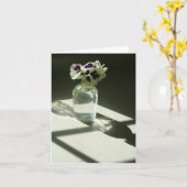 Pansies-briefkaart Kaart (Gele Bloem)