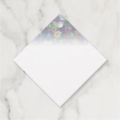 Pansies cadeau label [paarse] (Achterkant)