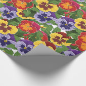 Pansies Cadeaupapier (Hoek)