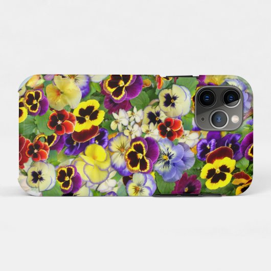  Pansies Case-Mate iPhone Case (Achterkant (horizontaal))