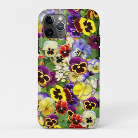 Pansies Case-Mate iPhone Case (Achterkant)