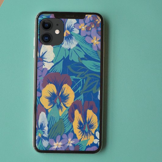 Pansies Case-Mate iPhone Case