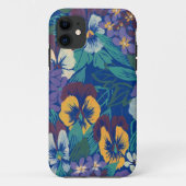 Pansies Case-Mate iPhone Case (Achterkant)