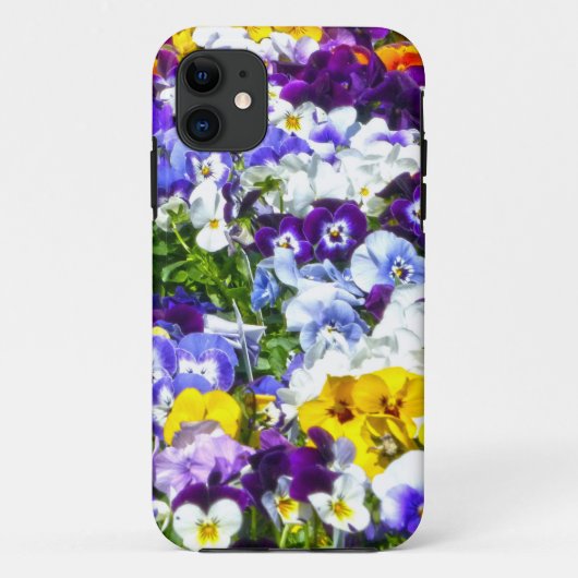Pansies Case-Mate iPhone Case (Achterkant)
