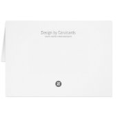 Pansies CC0473 Flower Celebration Card (Achterkant Horizontaal)