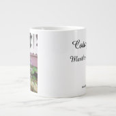 Pansies en Fleur-de-lis - Wijnwerf van Martha Grote Koffiekop (Voorkant)