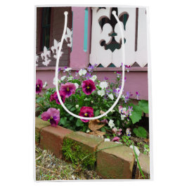 Pansies en Fleur-de-lis - Wijnwerf van Martha Medium Cadeauzakje