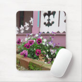 Pansies en Fleur-de-lis - Wijnwerf van Martha Muismat (Met muis)