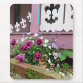 Pansies en Fleur-de-lis - Wijnwerf van Martha Muismat (Voorkant)