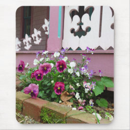 Pansies en Fleur-de-lis - Wijnwerf van Martha Muismat