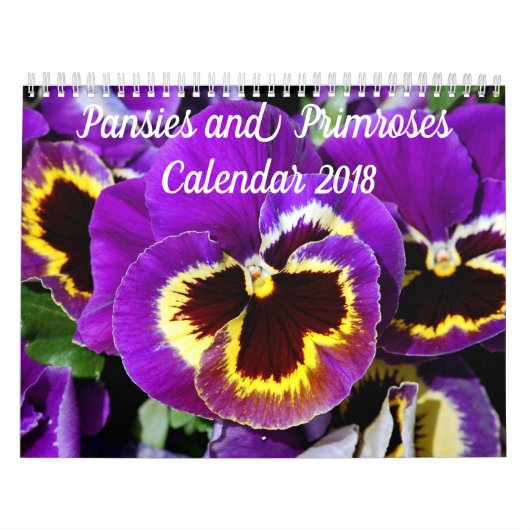  pansies en primroses kalender (Hoes)
