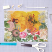 PANSIES EN STROMEN GARDEN Tissue Paper Tissuepapier (Craft)